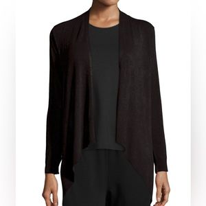 EILEEN FISHER Draped‎ Open Cardigan
